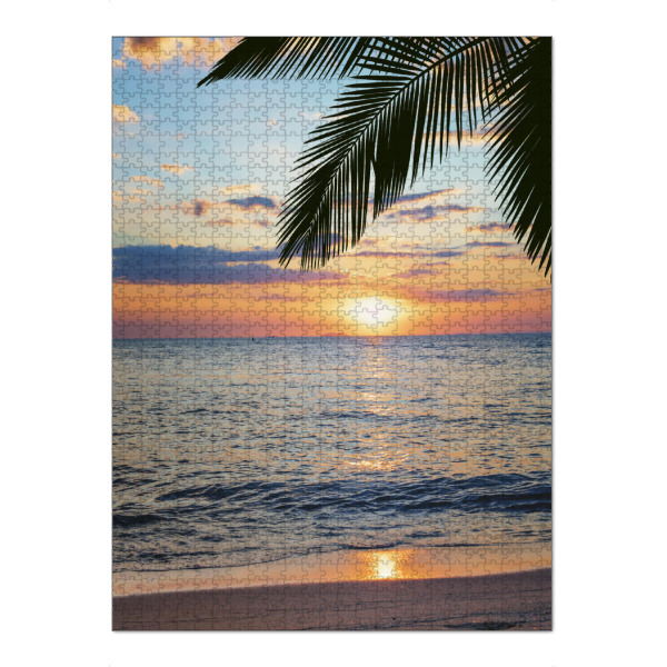 Puzzle Ravensburger "Thai Beach Sunset" artboxONE - Natur,Reise,Reise / Strand und Meer,Reise / Asien,Reise / Länder