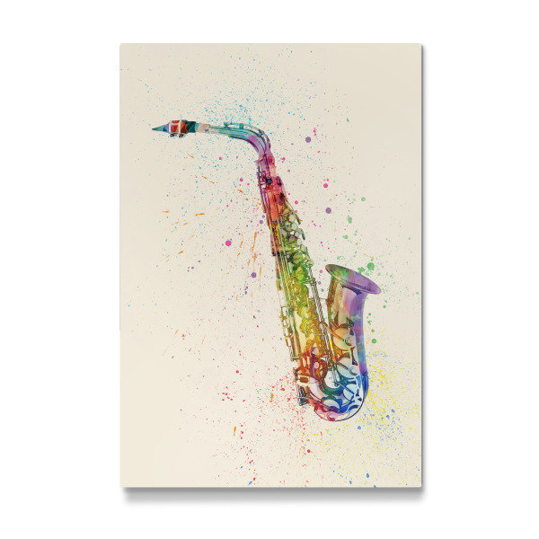 Galerie-Print "Saxophone Abstract Watercolour" 30x20 cm artboxONE