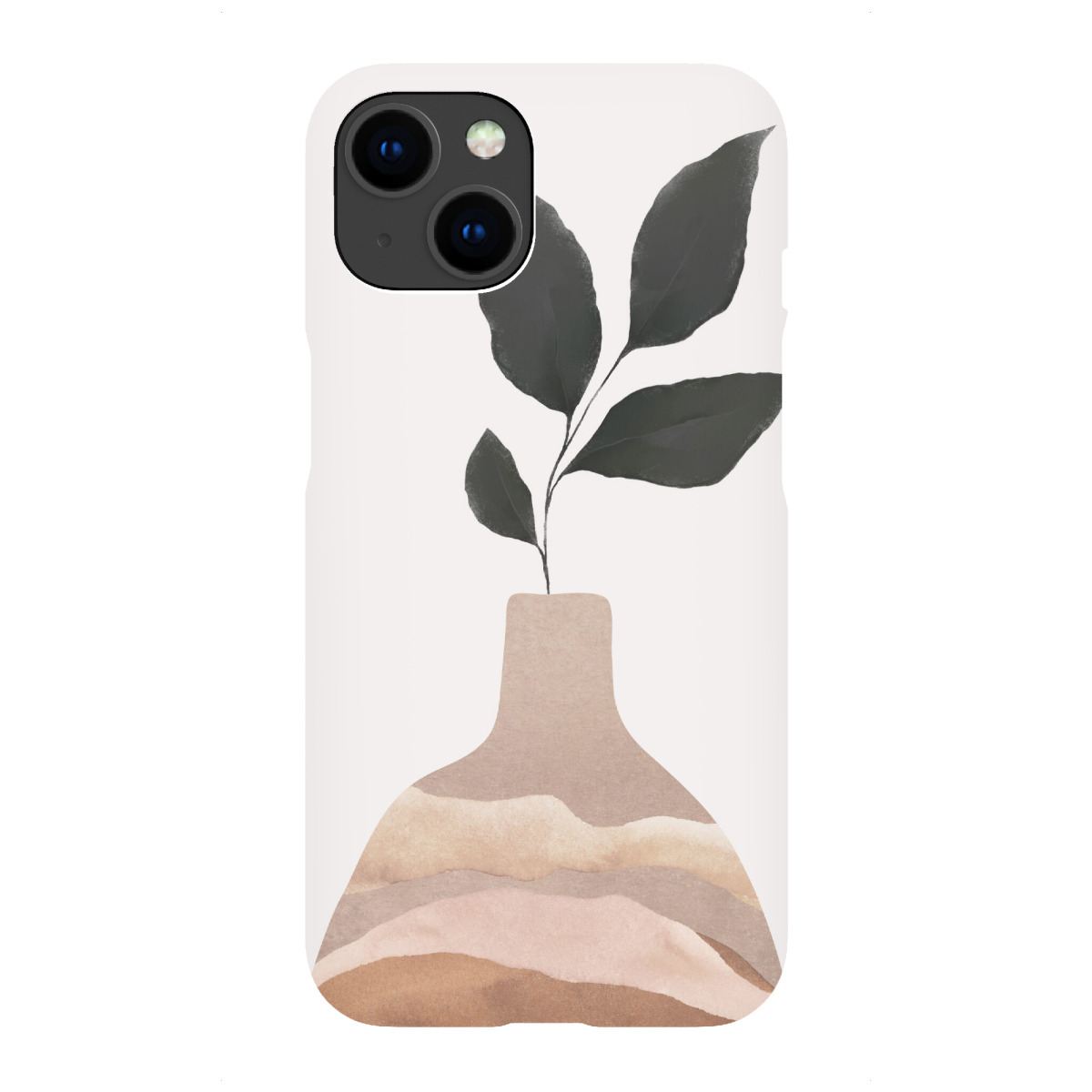 "Clay Vase With Plant"für iPhone - Premium-Case Handyhülle artboxONE