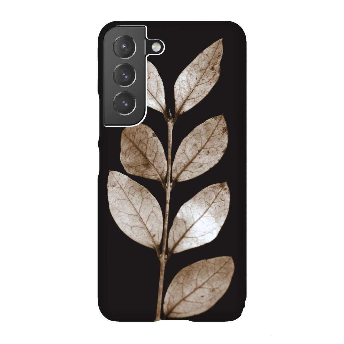 Samsung Galaxy "Zweig mit transparenten Blättern" Premium-Case Handyhülle artboxONE