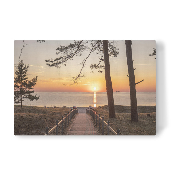 Leinwandbild "Früh morgens auf Rügen" artboxONE - Natur,Reise,Reise / Strand und Meer,Reise / Länder