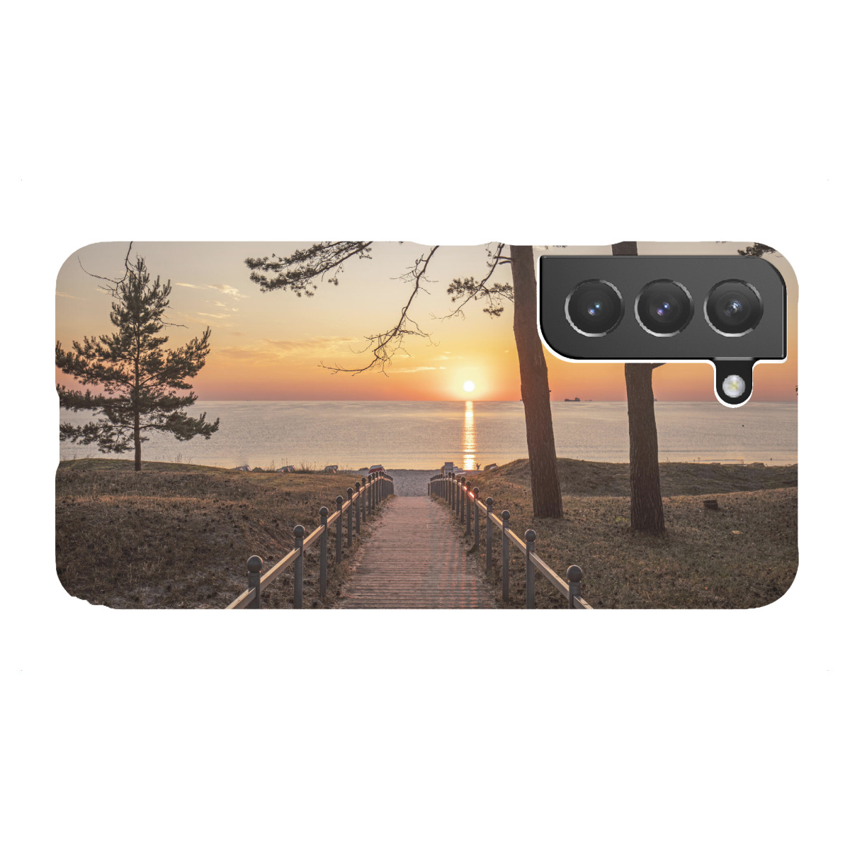 "Früh morgens auf Rügen"für Samsung Galaxy - Premium-Case Handyhülle artboxONE