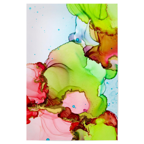 Poster "Candy collection 1.0" artboxONE - Für Kinder,Abstrakt - Alcoholink,Alkoholtinte,Abstrakt,Candy,Bunt,Colorful,Abstract