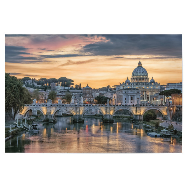 Poster "Evening In Rome" artboxONE - Städte,Reise,Architektur,Reise / Länder,Städte / Rom