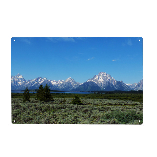 Holzbild "Grand Teton NP, Wyoming USA" artboxONE - Natur,Reise,Reise / Länder