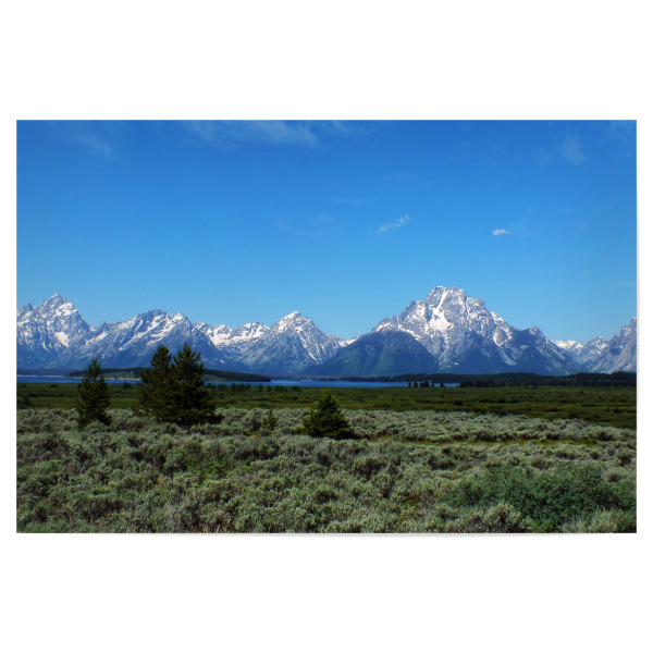 Poster "Grand Teton NP, Wyoming USA" artboxONE - Natur,Reise,Reise / Länder