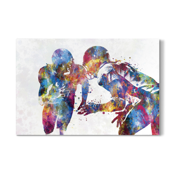 Galerie-Print "Multicolor american football-e" 30x20 cm artboxONE
