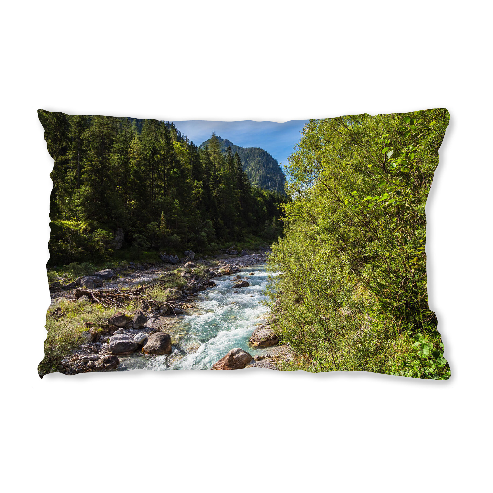 Design-Kissen "Bäume und Wimbach" artboxONE - Natur,Reise