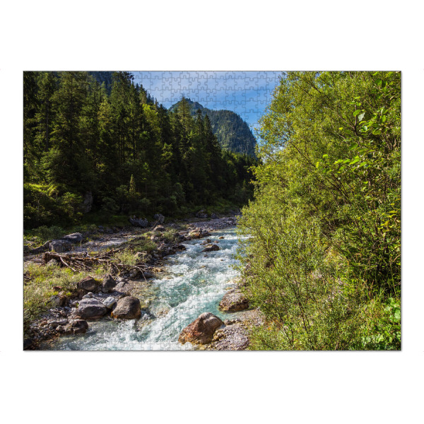 Puzzle Ravensburger "Bäume und Wimbach" artboxONE - Natur,Reise