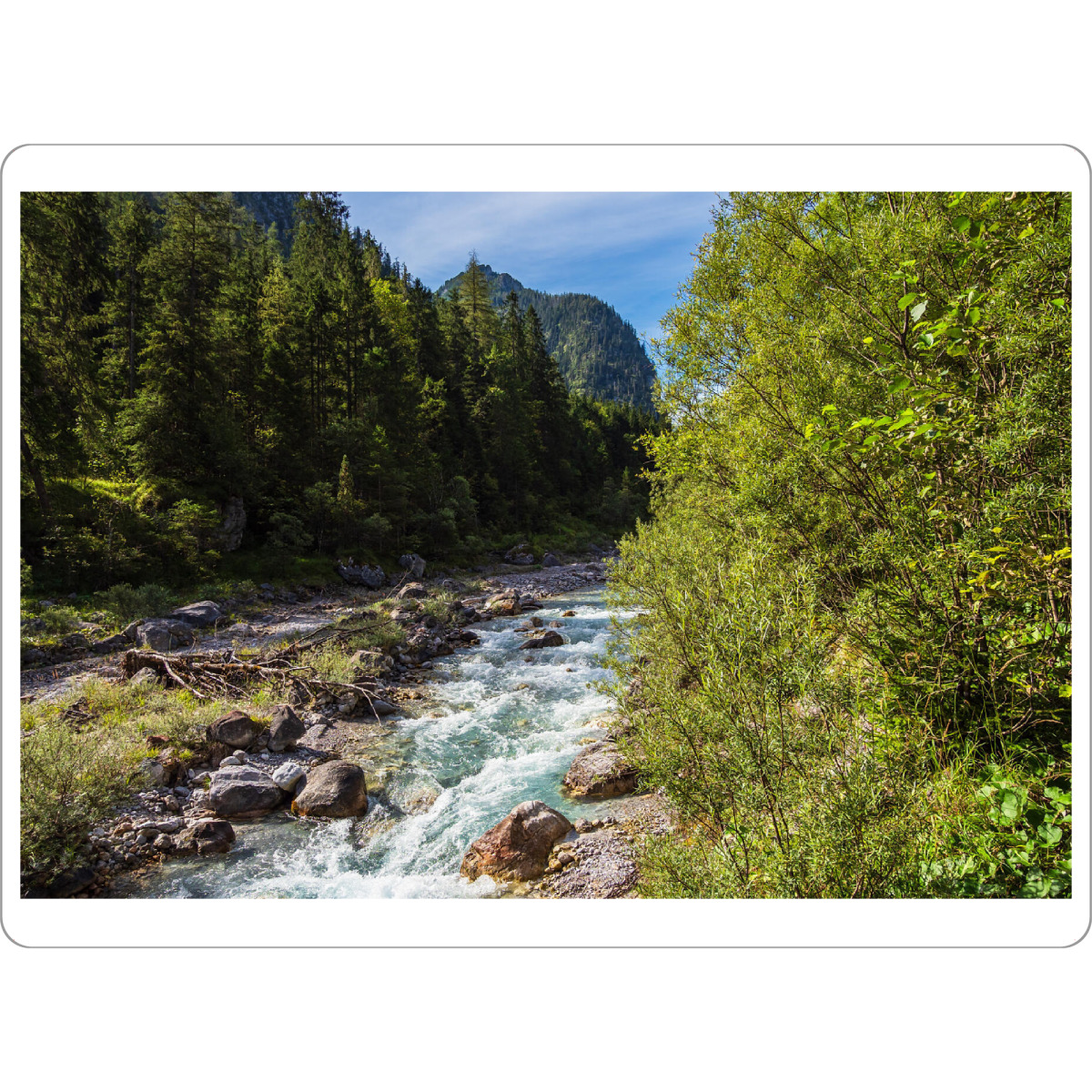 Tischset "Bäume und Wimbach" artboxONE - Natur,Reise