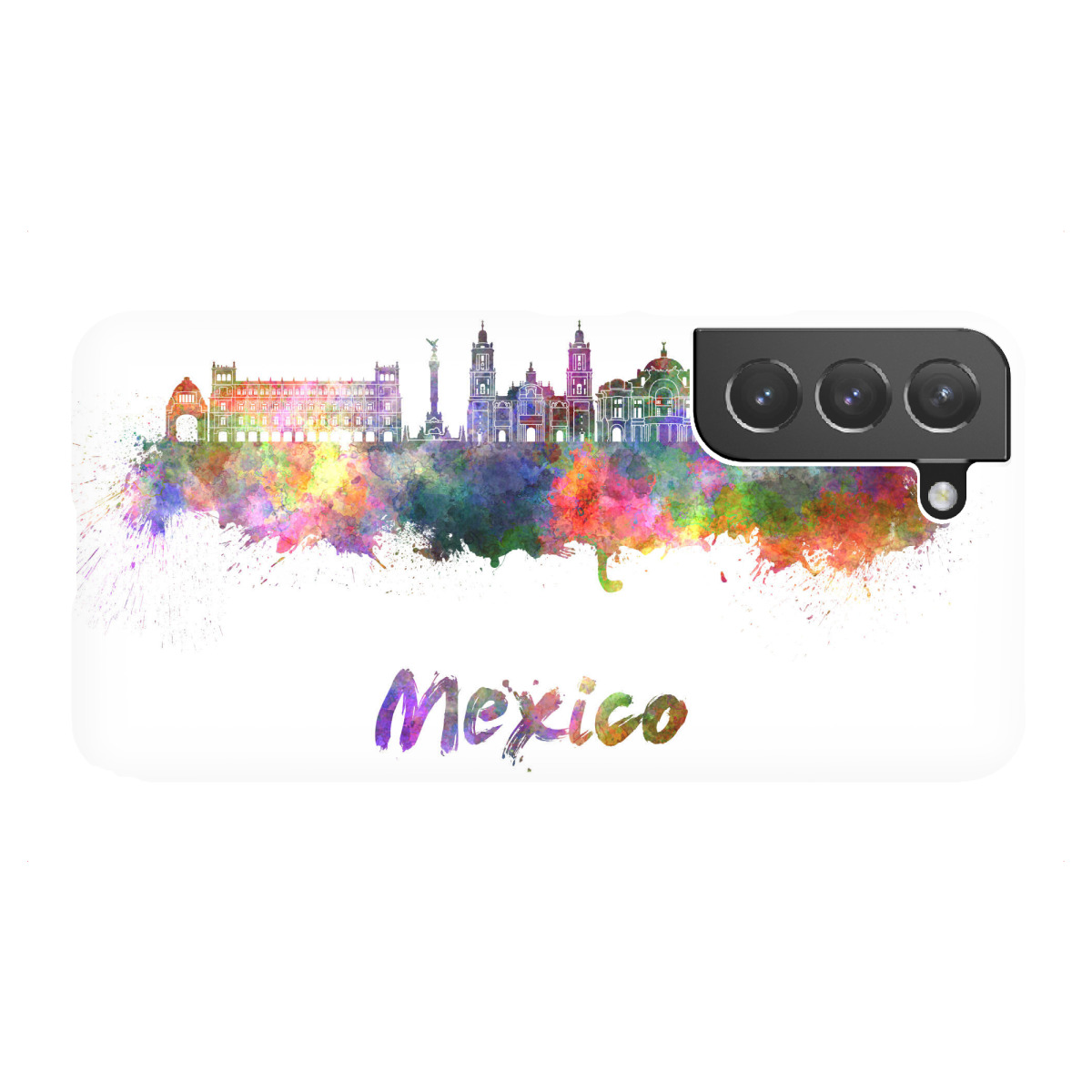 Samsung Galaxy "MEXICO CITY skyline-p" Premium-Case Handyhülle artboxONE