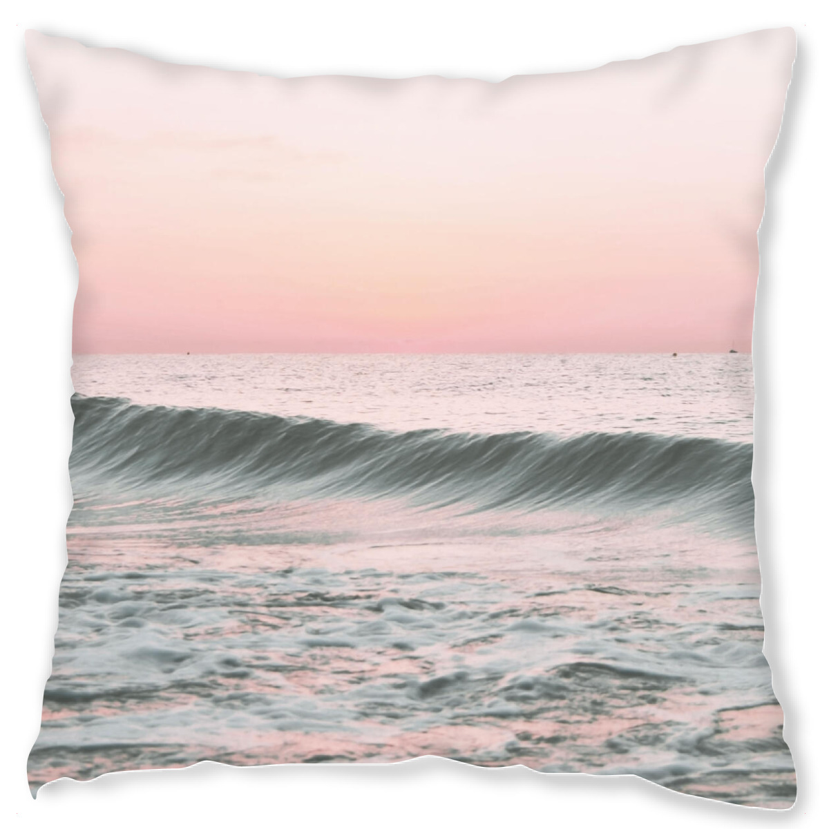 Design-Kissen "Sunset Ocean Wave" artboxONE - Natur,Reise,Reise / Strand und Meer,Sport