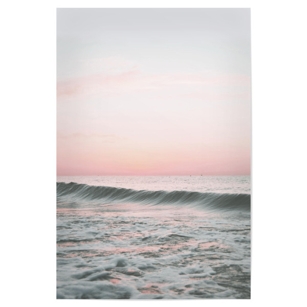 Poster 30x20 cm "Sunset Ocean Wave" artboxONE - Natur,Reise,Reise / Strand und Meer,Sport