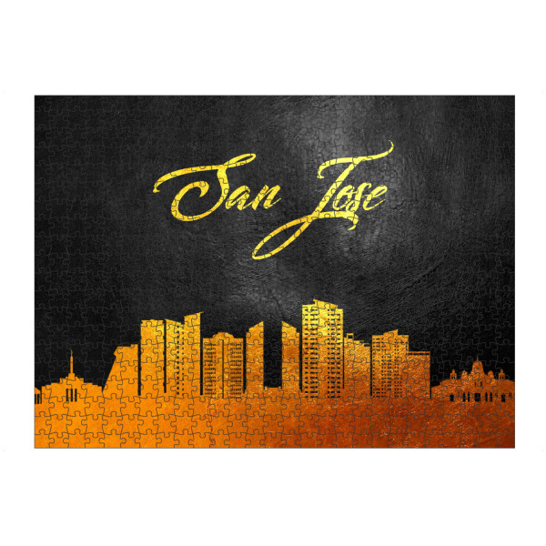 artboxONE Puzzle "San Jose Costa Rica Gold" artboxONE - Städte - San jose,Costa rica,Gold,Skyline,City,Stadt - Bild san jose