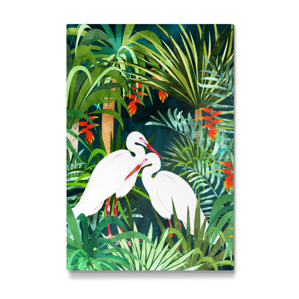 Galerie-Print "Tropical Jungle Heron" 30x20 cm artboxONE