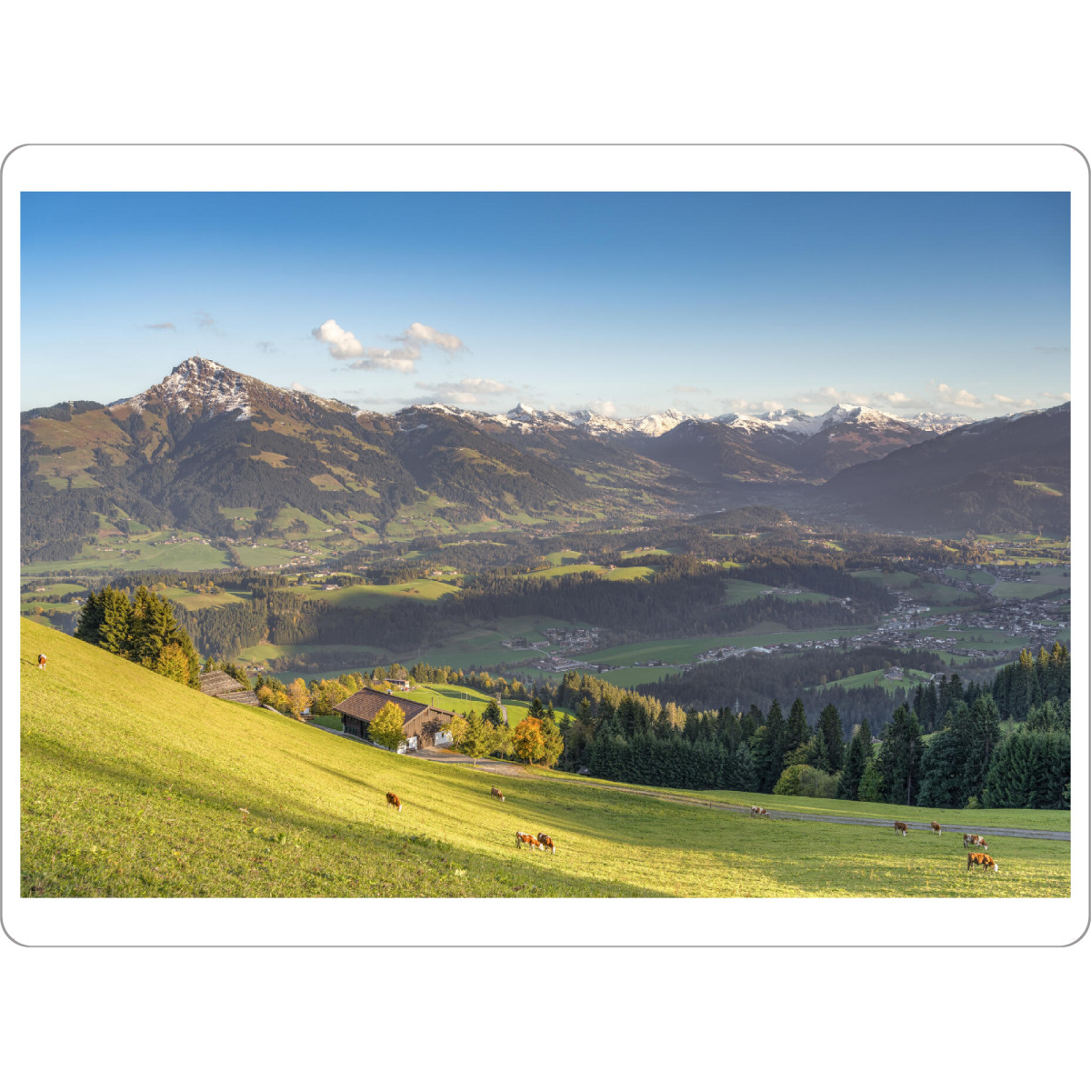 Tischset "Blick vom Astberg in Tirol" artboxONE - Natur,Reise,Reise / Länder