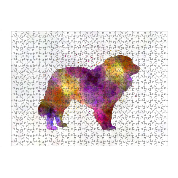artboxONE Puzzle "Estrela Mountain Dog in watercolor" artboxONE - Tiere,Abstrakt