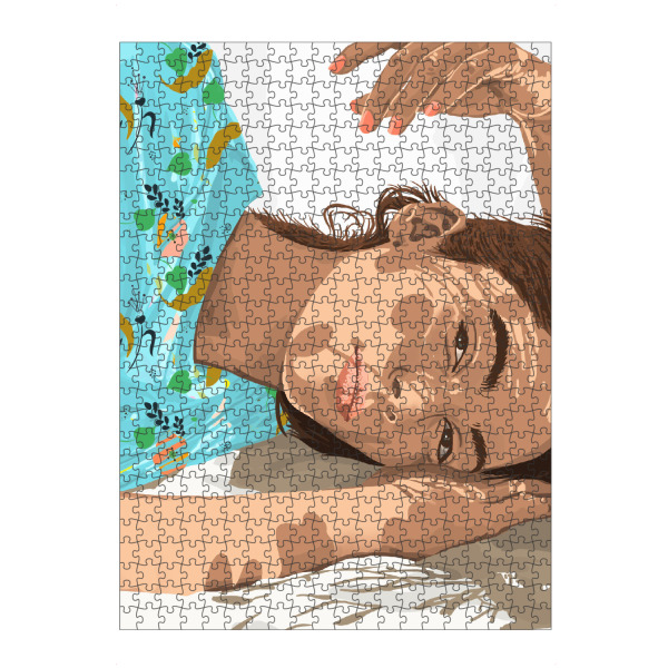 Puzzle Ravensburger "Feel the Sun from Both Sides" artboxONE - Menschen