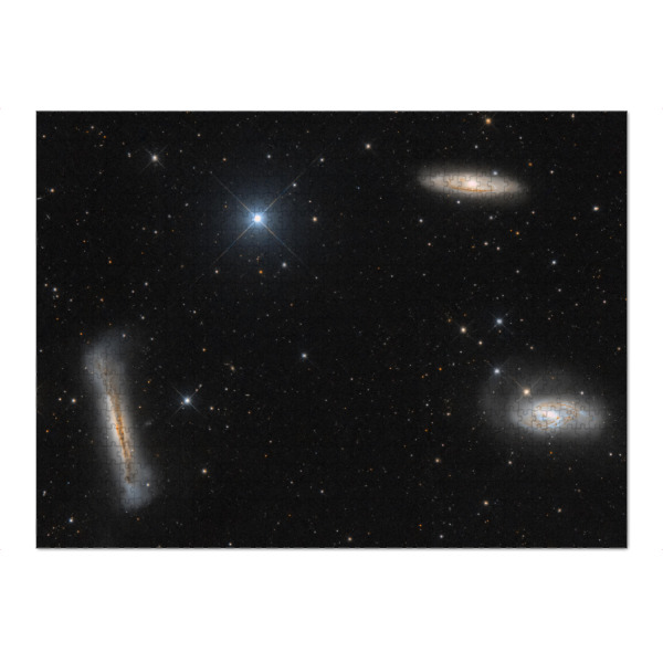 Puzzle Ravensburger "Das Leo-Triplett" artboxONE - Galaxy