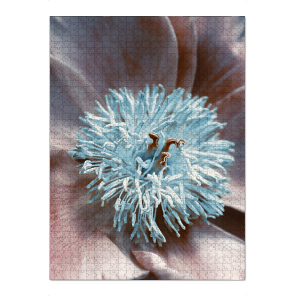 Puzzle Ravensburger "Rustic peony" artboxONE - Natur,Floral