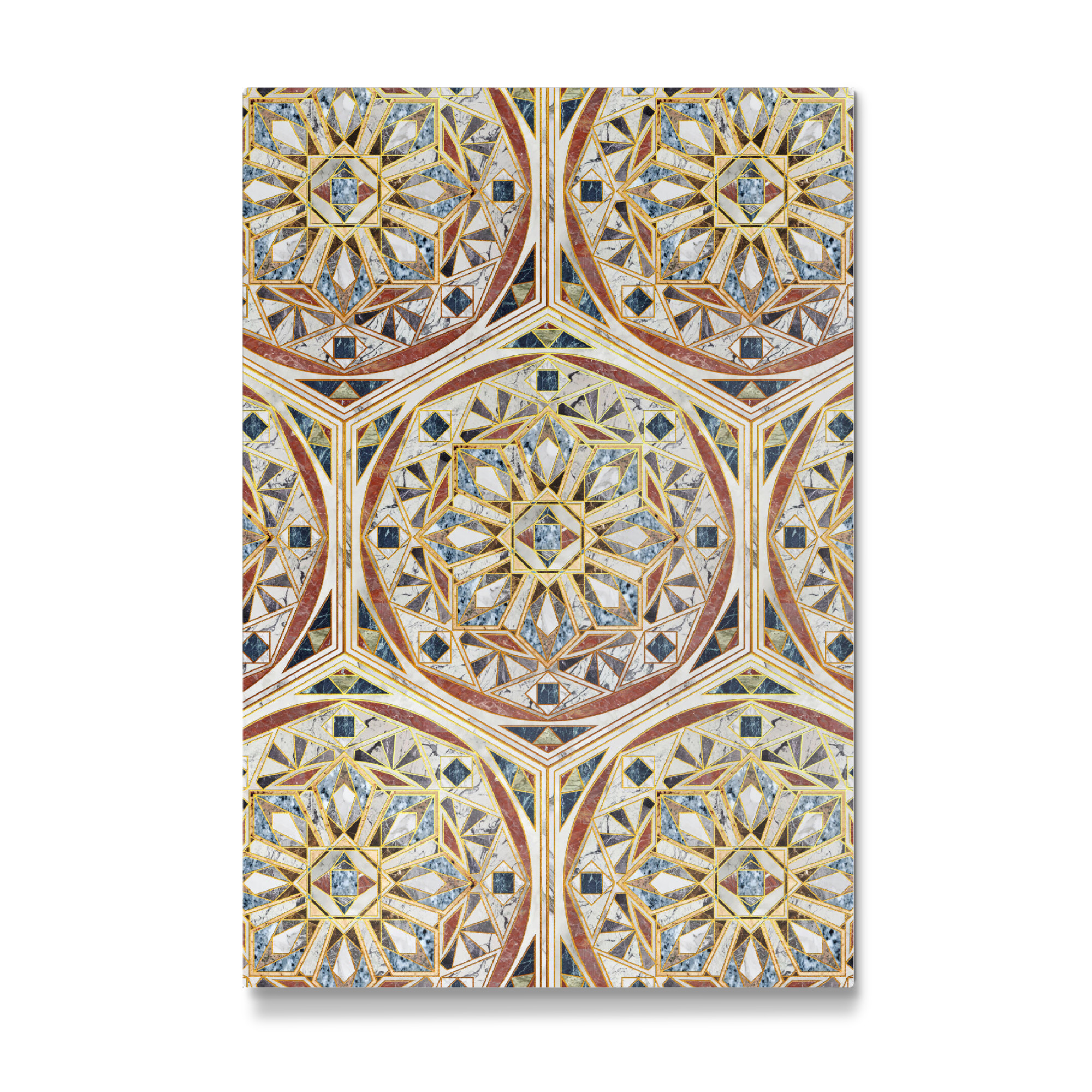 Galerie-Print "Mandala geometrical marble" 30x20 cm artboxONE