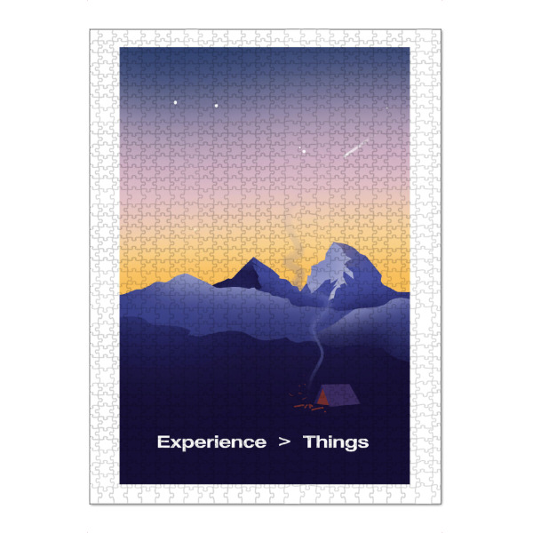 Puzzle Ravensburger "Experience > Things" artboxONE - Natur,Abstrakt