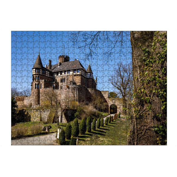 Puzzle Ravensburger "Das Märchenschloss Berlepsch" artboxONE - Architektur - Schloss,Burg,Berlepsch,Witzenhausen,Hessen,Märchenschloss,Deutschland