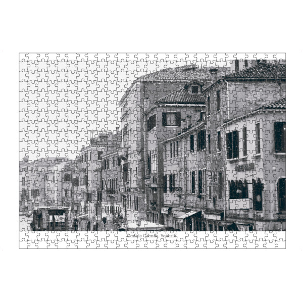 artboxONE Puzzle "Canale Grande in Venezia" artboxONE - Reise,Schwarzweiß,Architektur,Städte / Venedig,Reise / Länder