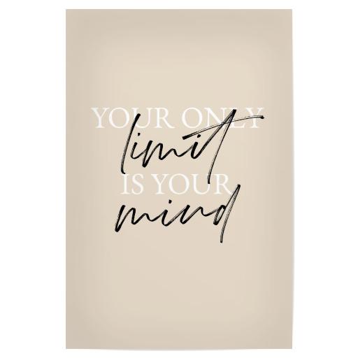 Your only limit is your mind Typo