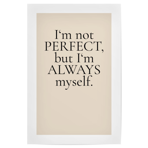 Always be yourself