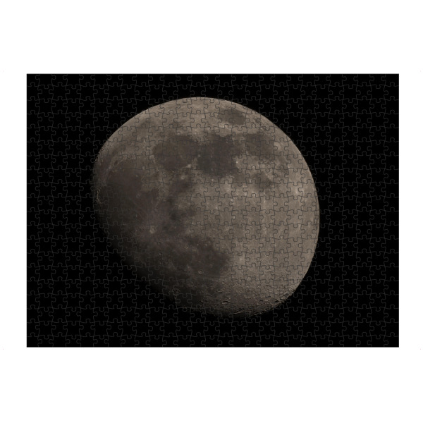 artboxONE Puzzle "Der Erdmond" artboxONE - Galaxy - Erdmond,Mond,Luna,Astro,Astronomie,Weltall,Space,Moon,Galaxy,Weltraum - Bild erdmond
