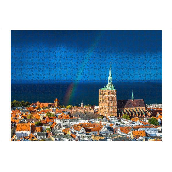 artboxONE Puzzle "Stralsund Skyline" artboxONE - Städte,Architektur