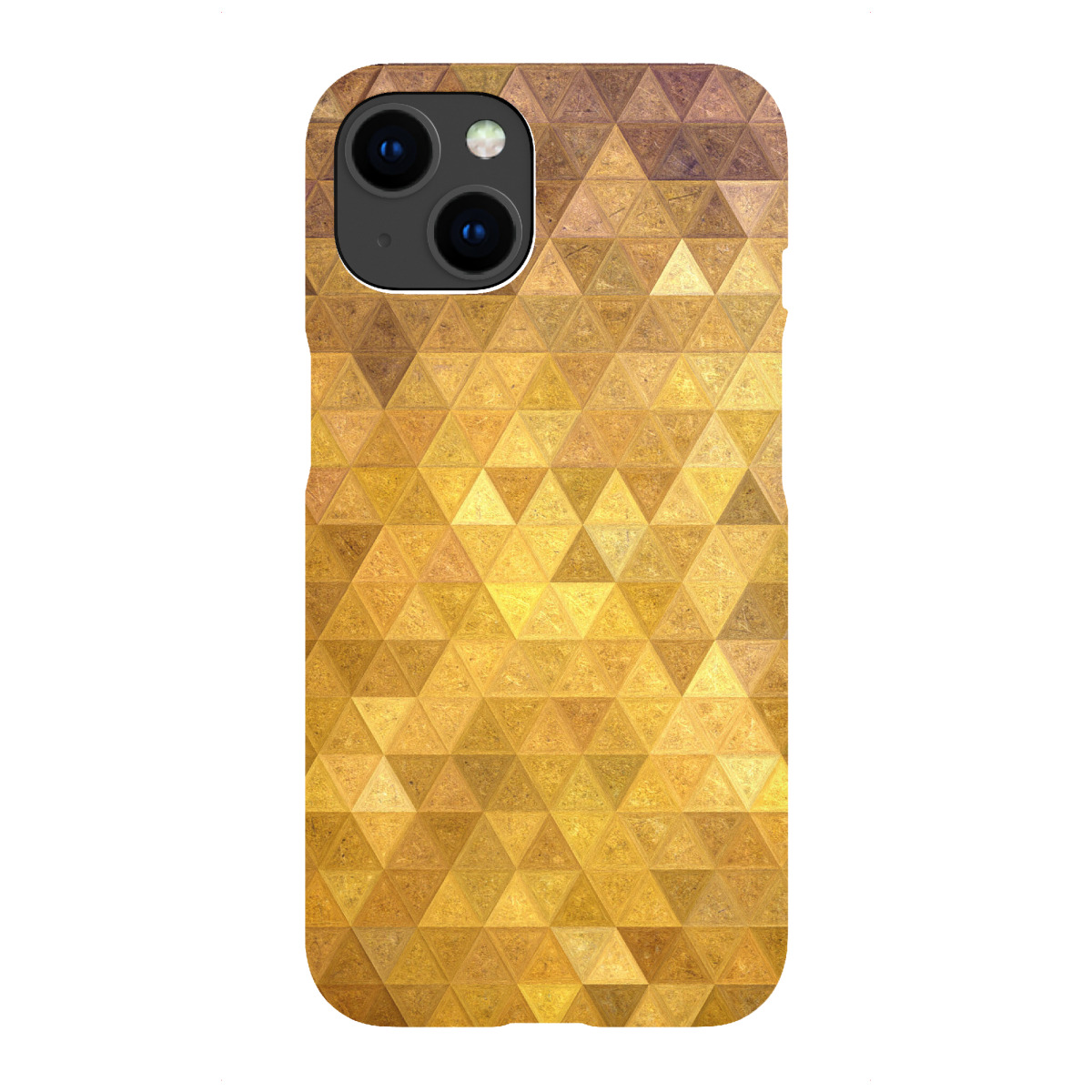 iPhone "Mosaic yellow gold brown" Premium-Case Handyhülle artboxONE