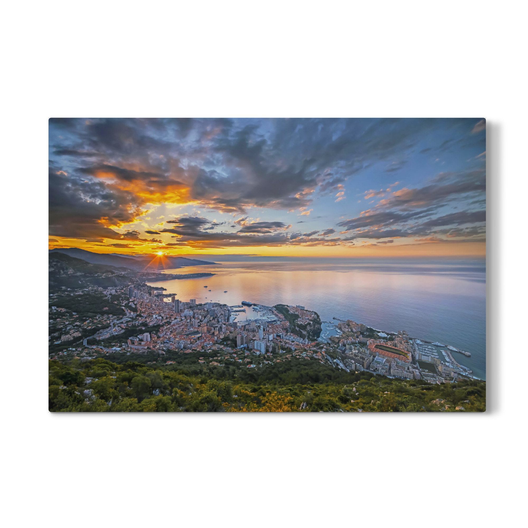 Galerie-Print "Monaco sunrise" 75x50 cm artboxONE