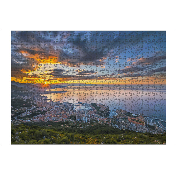 artboxONE Puzzle "Monaco sunrise" artboxONE - Städte,Reise,Architektur,Reise / Strand und Meer,Reise / Länder