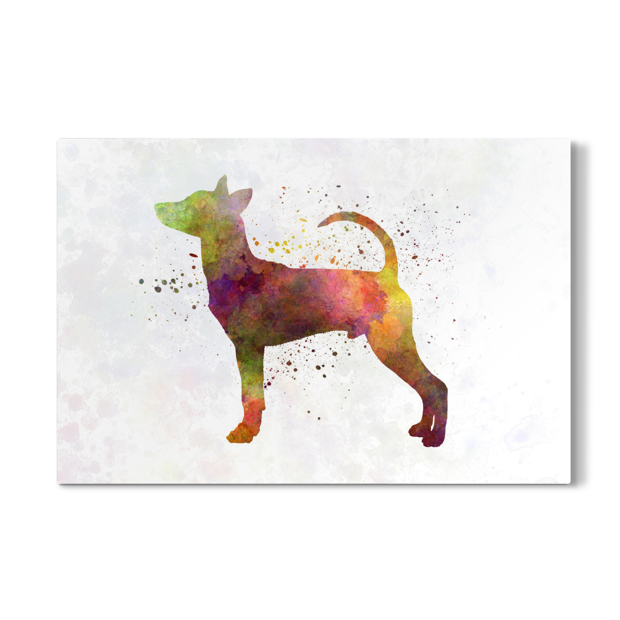 Galerie-Print "Taiwan Dog in watercolor" 75x50 cm artboxONE