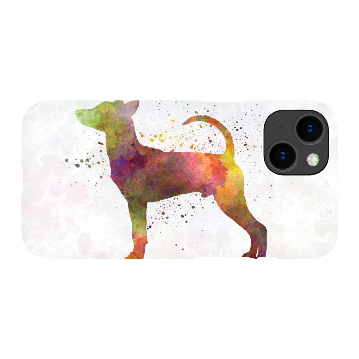 "Taiwan Dog in watercolor"für iPhone - Premium-Case Handyhülle artboxONE