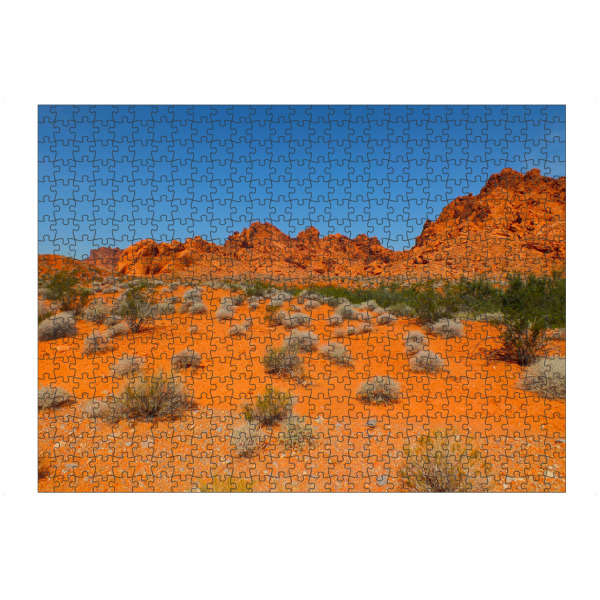Puzzle Ravensburger "Tal des Feuers in Nevada" artboxONE - Natur,Reise,Reise / Länder