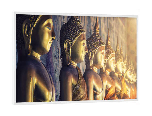 Poster mit weißem Rahmen "Thai Temple" artboxONE - Städte,Reise,Architektur,Reise / Asien,Reise / Länder