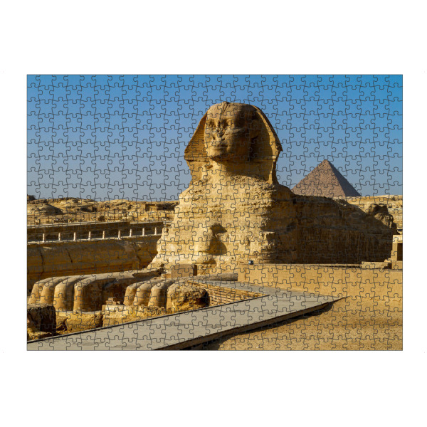 Puzzle Ravensburger "Die Sphinx" artboxONE - Architektur,Reise / Afrika
