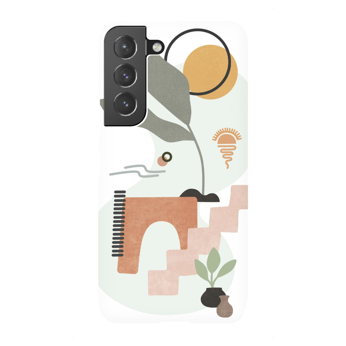 "Sunny Lake Villa Life"für Samsung Galaxy - Premium-Case Handyhülle artboxONE