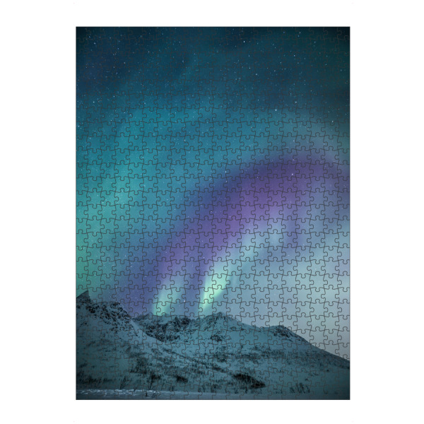Puzzle Ravensburger "Arctic Night Sky" artboxONE - Natur