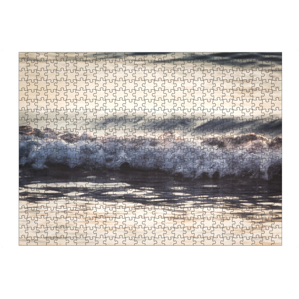 Puzzle Ravensburger "Wellenspiel" artboxONE - Natur,Reise / Strand und Meer - Meer,Wasser,Welle,Nahaufnahme,Wellenmuster,Wellenspiel,Waves