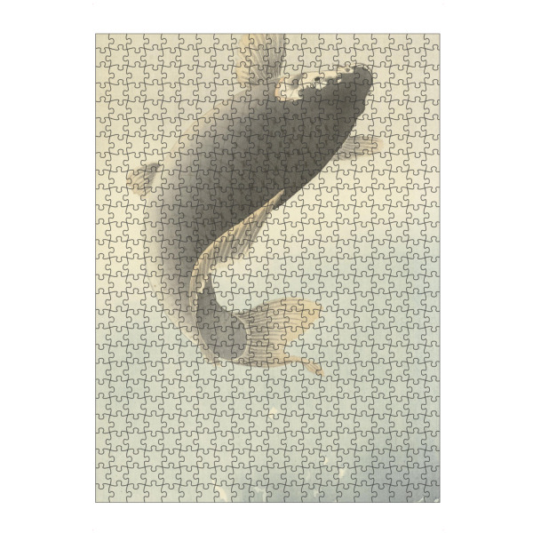 Puzzle Ravensburger "Springender Karpfen" artboxONE - Natur,Tiere,Unterwasser