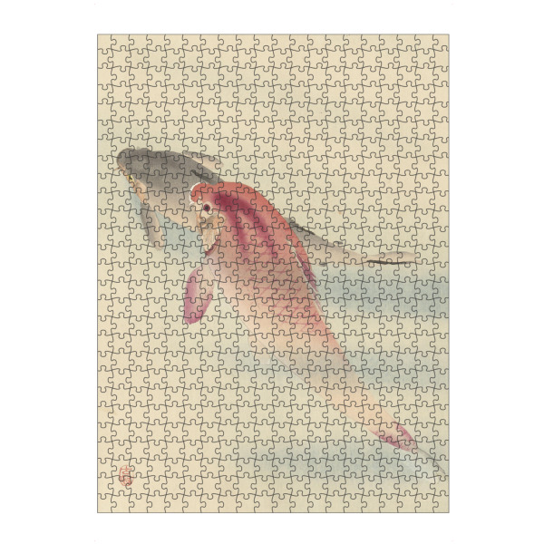Puzzle Ravensburger "Zwei Karpfen" artboxONE - Natur,Tiere - Ohara,Koson,Japan,Malerei,Gemälde,Kunst,Natur,Tiere,Karpfen - Bild ohara