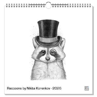 Raccoons by Nikita Korenkov