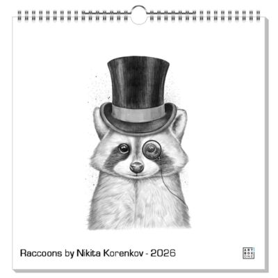 Raccoons by Nikita Korenkov