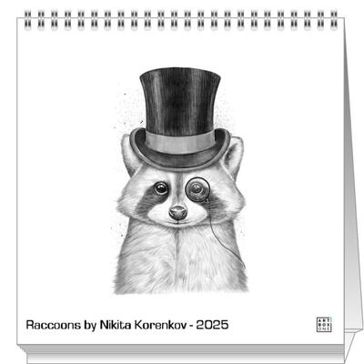 Raccoons by Nikita Korenkov