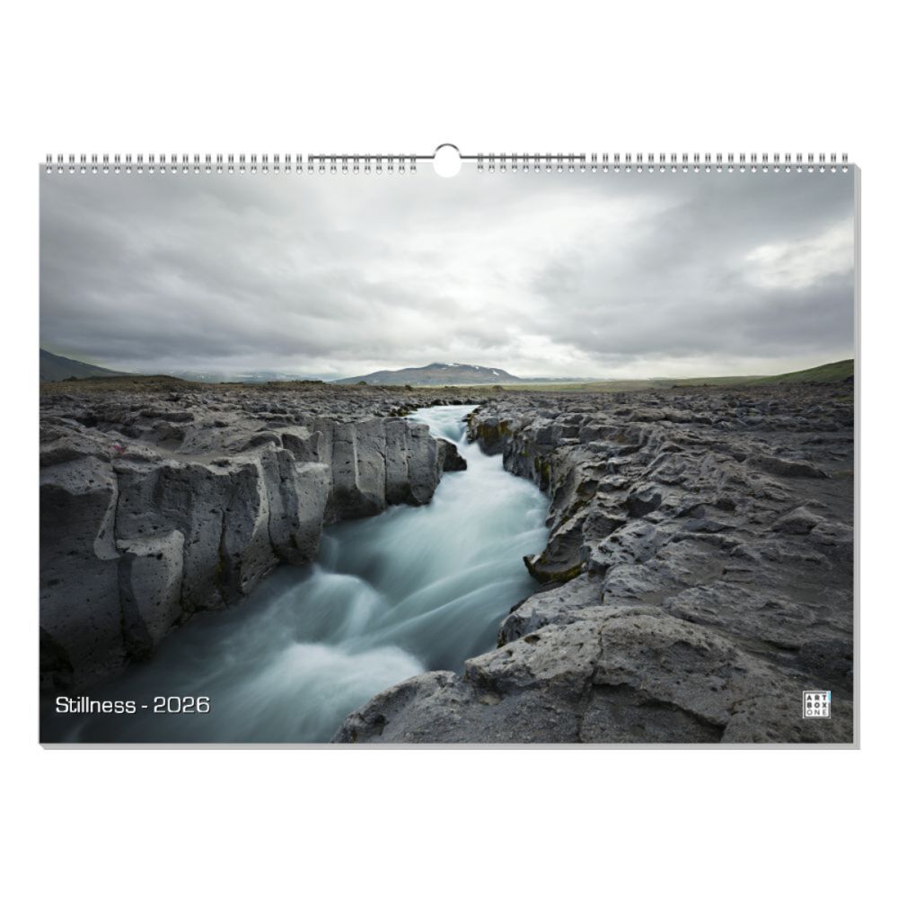 artboxONE Wandkalender A2 2026 Stillness Natur