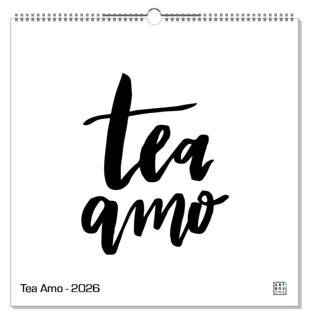 artboxONE Wandkalender Quadratisch XXL 2023 Tea Amo Tee